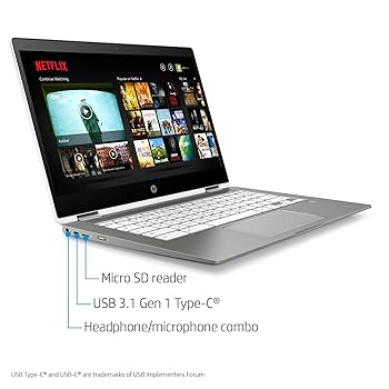 ノートPC hp - HP Chromebook x360 14 Amazon.com: HP Chromebook x360-14 HD Touch - Celeron N4000